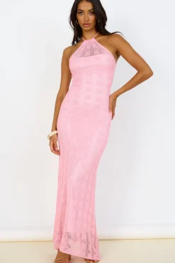 Kombucha Maxi Dress Pink