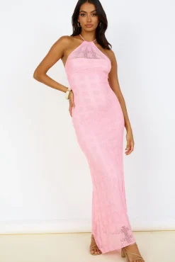 Kombucha Maxi Dress Pink