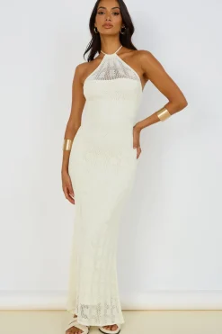 Kombucha Maxi Dress White