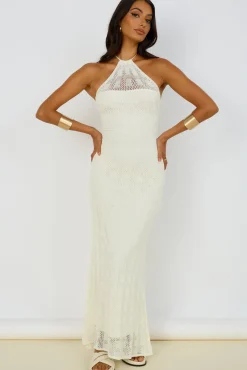 Kombucha Maxi Dress White