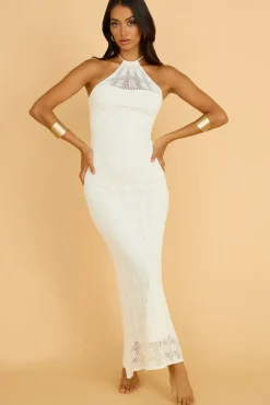 Kombucha Maxi Dress White