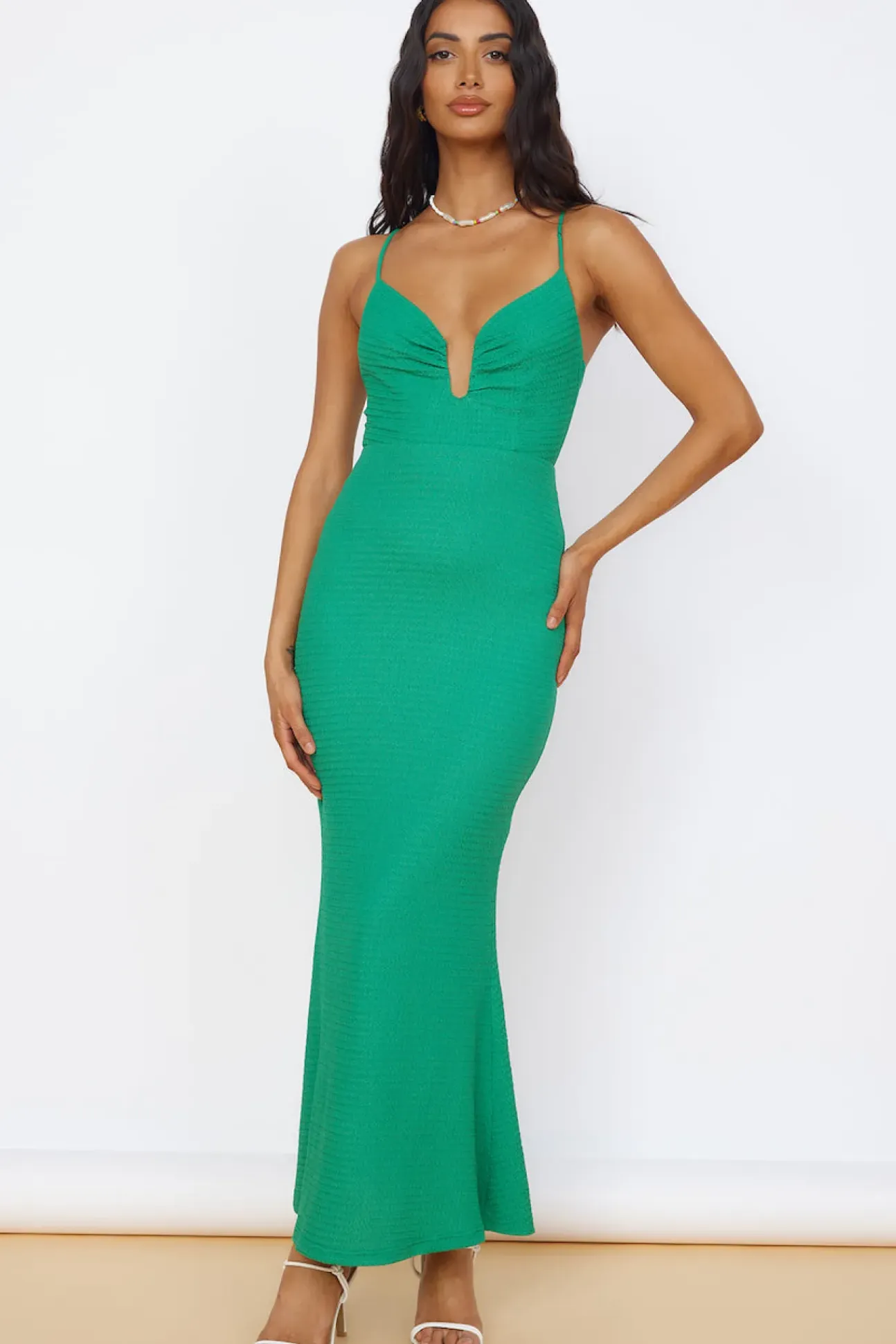 La Bella Vita Maxi Dress Green