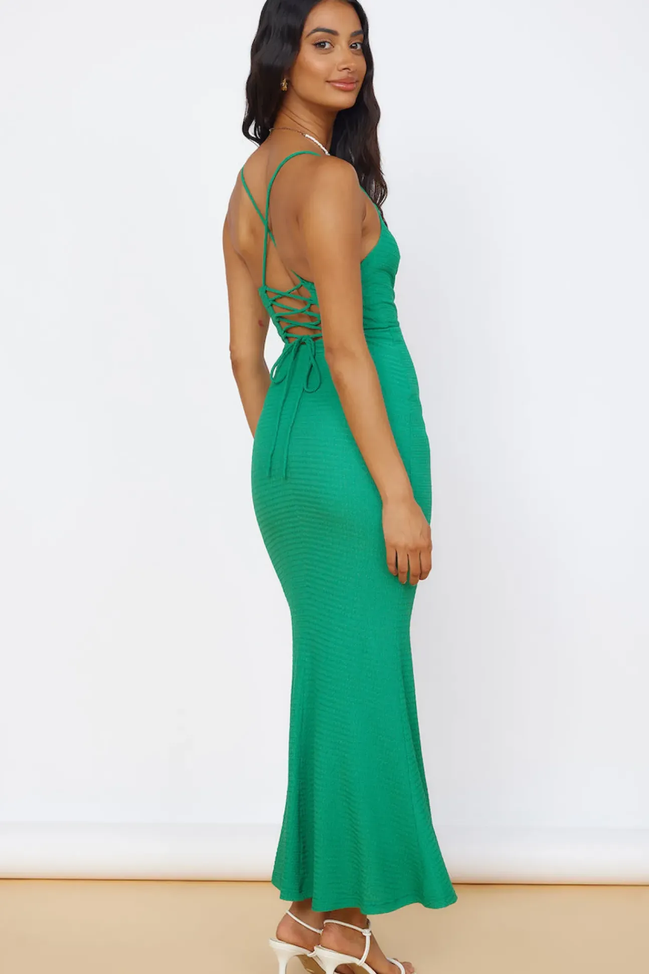 La Bella Vita Maxi Dress Green