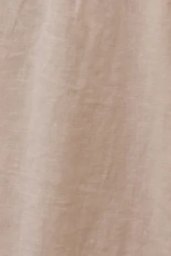 Lacey 100% Linen Maxi Dress White