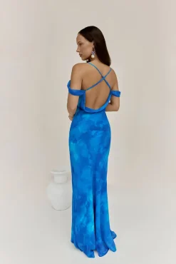 Lavoni Maxi Dress Ramona Blue