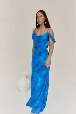 Lavoni Maxi Dress Ramona Blue
