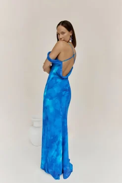 Lavoni Maxi Dress Ramona Blue