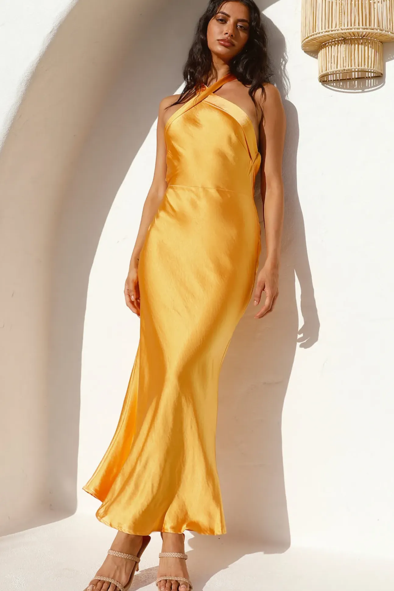 Leading Lady Maxi Dress Yellow