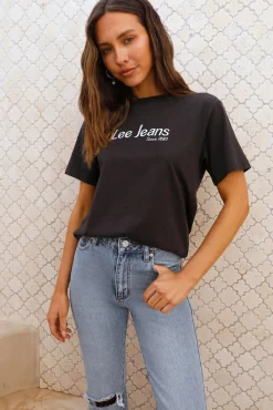 LEE Classic Tee Off-Kilter Black