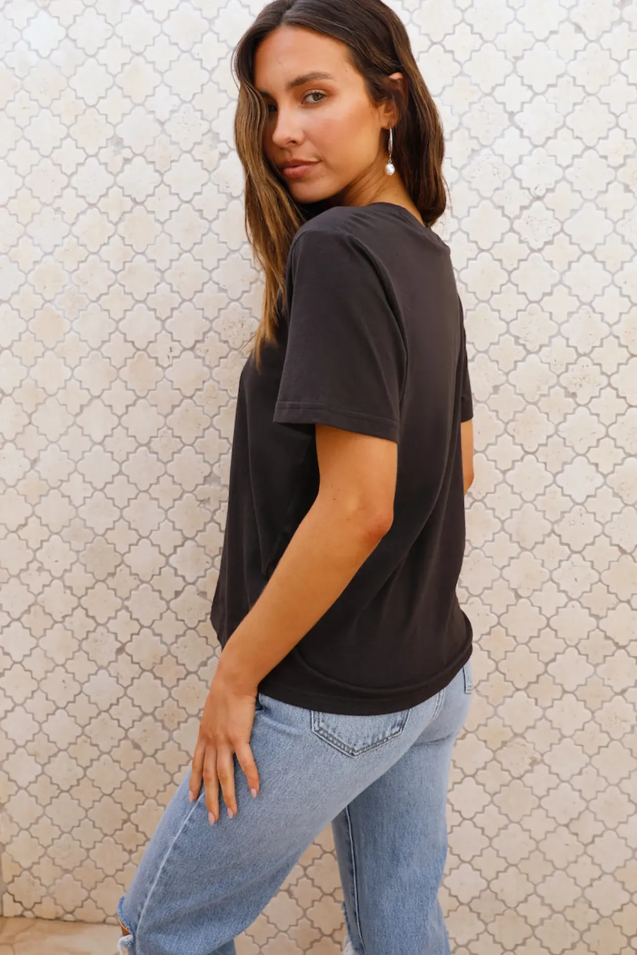 LEE Classic Tee Off-Kilter Black
