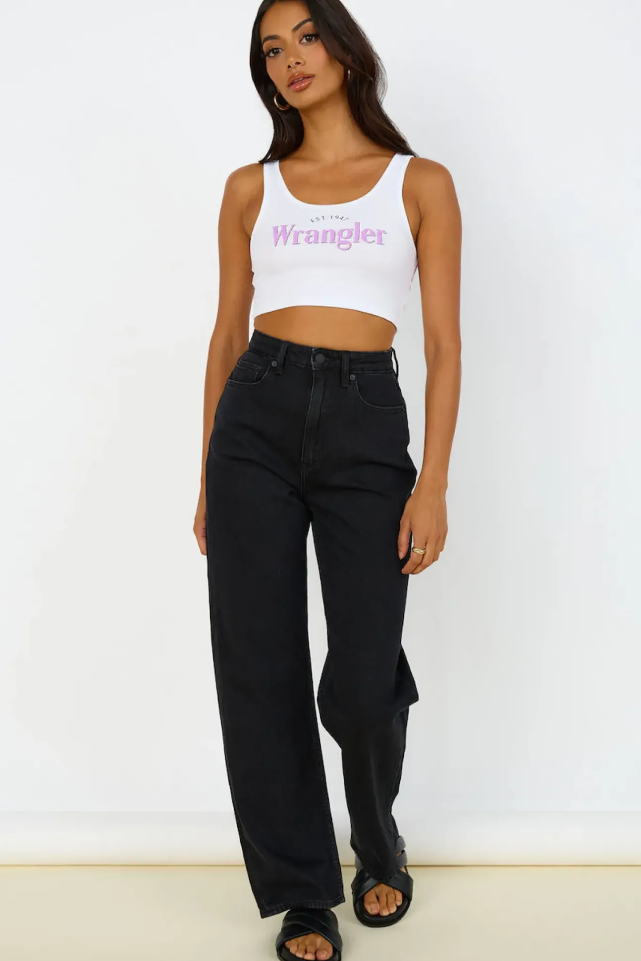LEE High Baggy Jean Homme Black