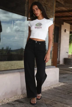 LEE 90s Mid Baggy Jean Record Black