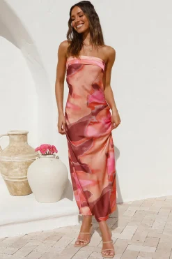 Let Me In Maxi Dress Orange