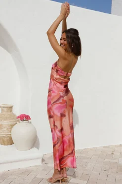 Let Me In Maxi Dress Orange