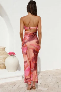 Let Me In Maxi Dress Orange