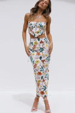 Let's Dance Maxi Skirt Multi