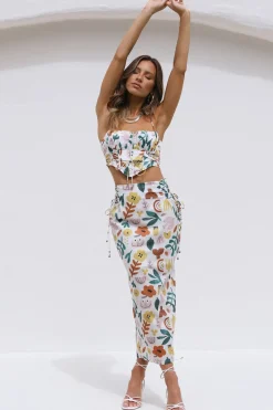 Let's Dance Maxi Skirt Multi