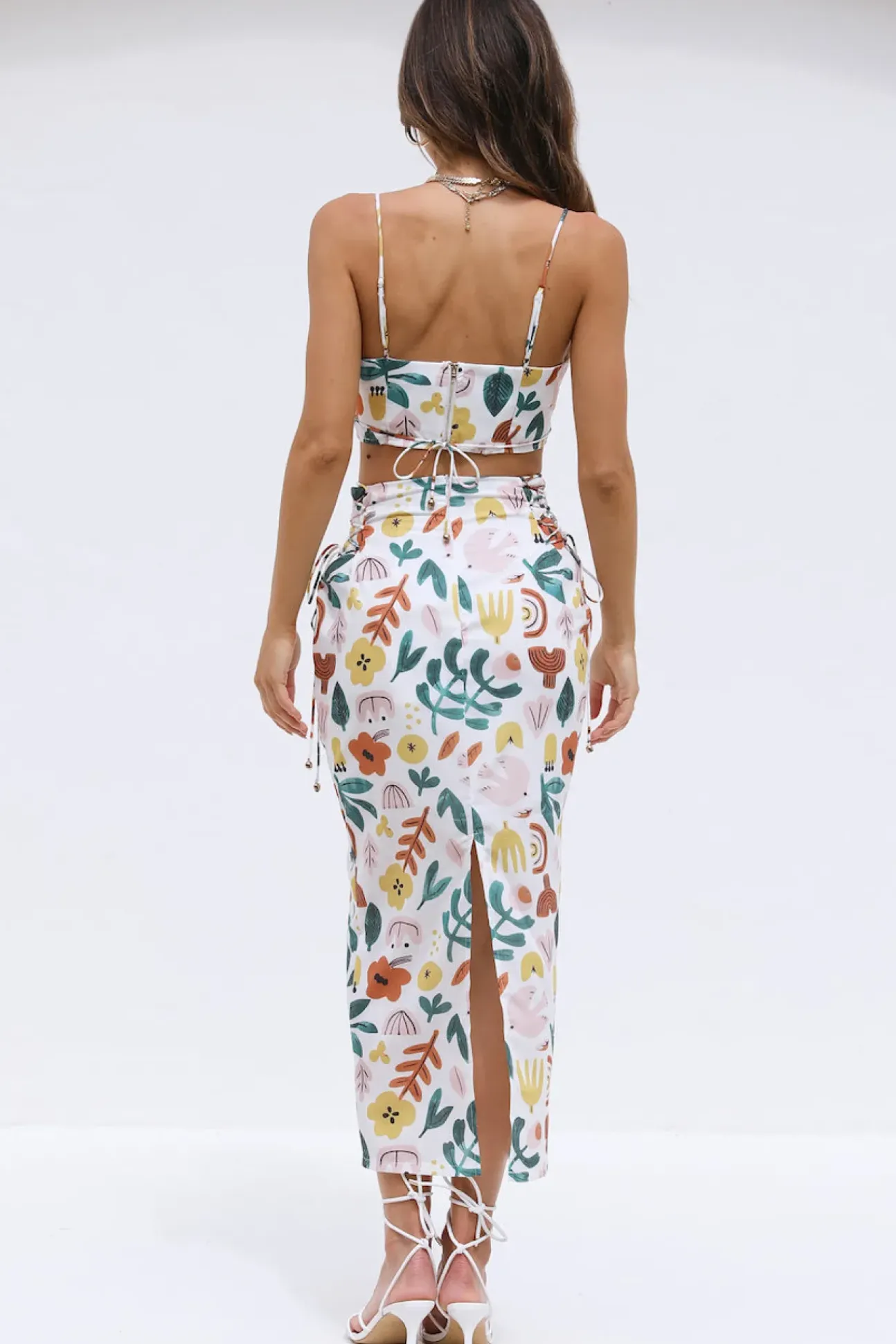 Let's Dance Maxi Skirt Multi