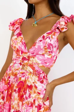 Life Of The Party Maxi Dress Pink
