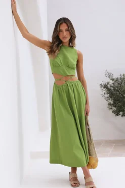 Lifetime Maxi Dress Green