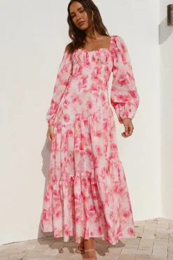 Like A Princess Maxi Dress Pink
