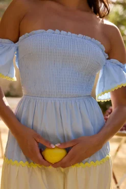 Lillis and Lemons Maxi Dress Blue