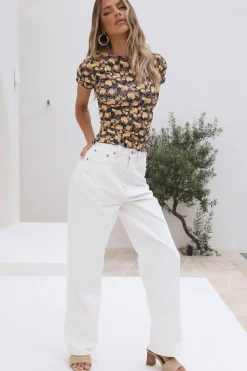 LIONESS Saint Tie Tee Vintage Floral