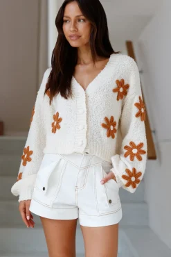 Lost Dreamer Knit Cardigan Natural