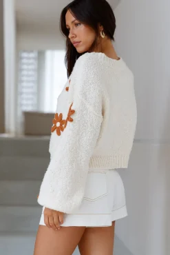 Lost Dreamer Knit Cardigan Natural