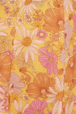 Lost In Paradise Maxi Dress Yellow