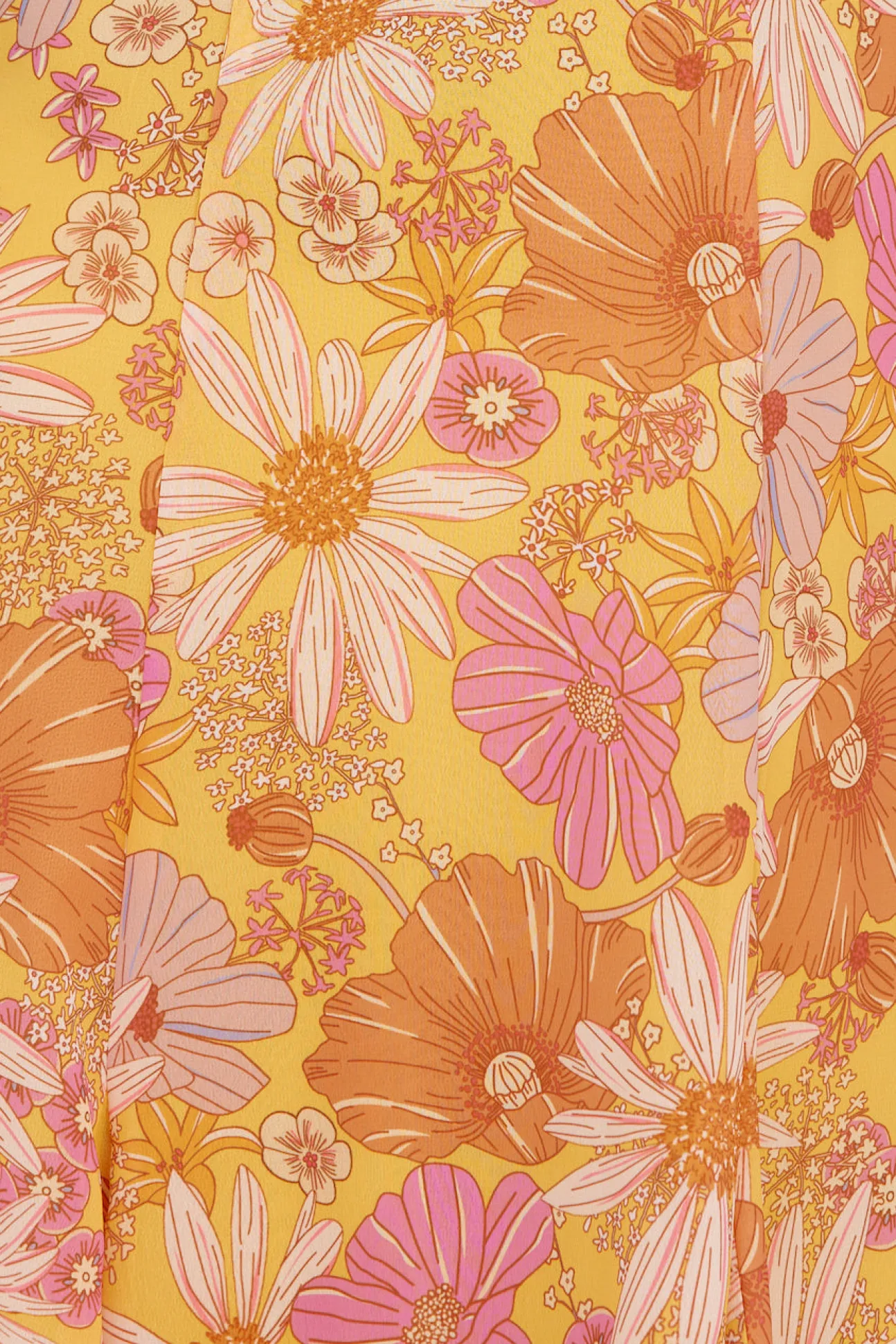 Lost In Paradise Maxi Dress Yellow