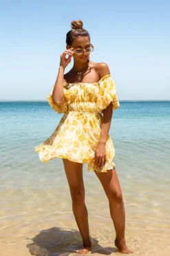 Love In The Sand Dress Yellow