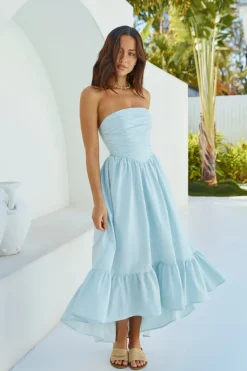 Love In The Summer Maxi Dress Blue