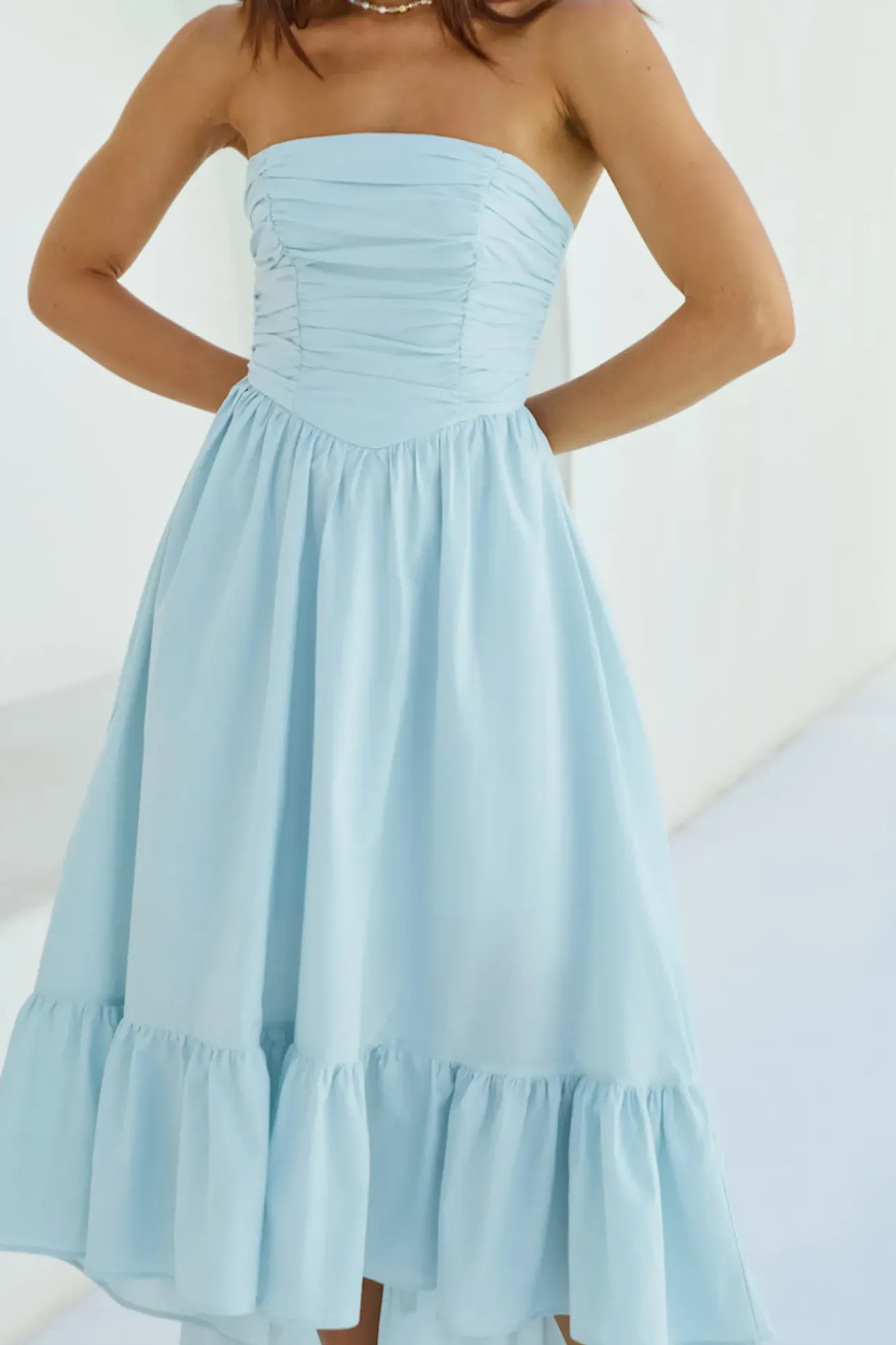 Love In The Summer Maxi Dress Blue
