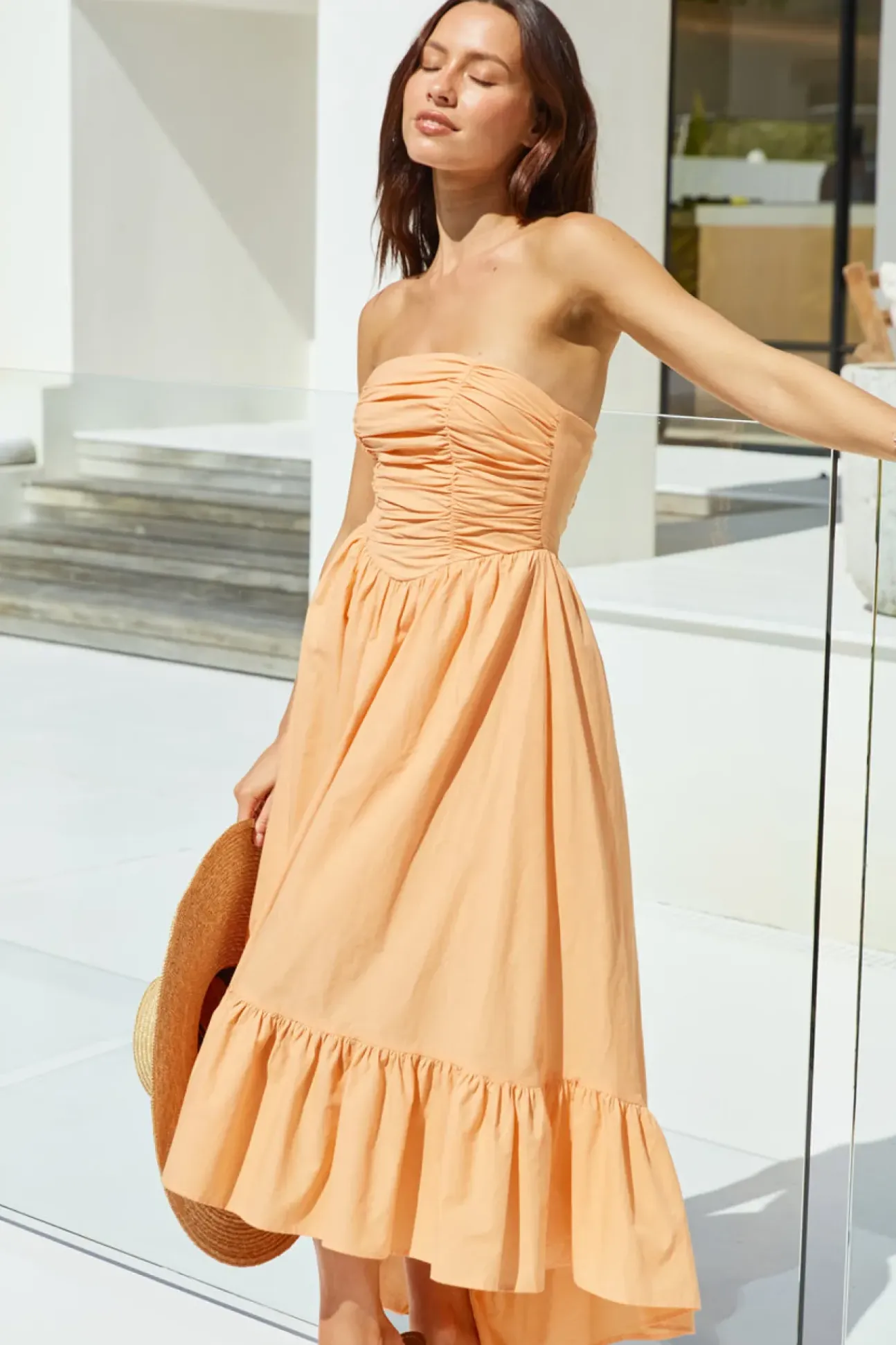 Love In The Summer Maxi Dress Orange