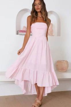Love In The Summer Maxi Dress Pink