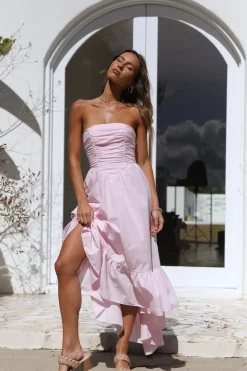 Love In The Summer Maxi Dress Pink