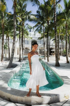 Love In The Summer Maxi Dress White