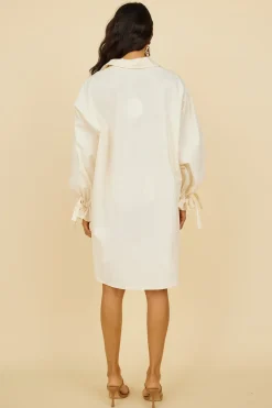 Lovely Days Mini Dress Cream