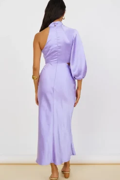 Love Spiral Maxi Dress Purple