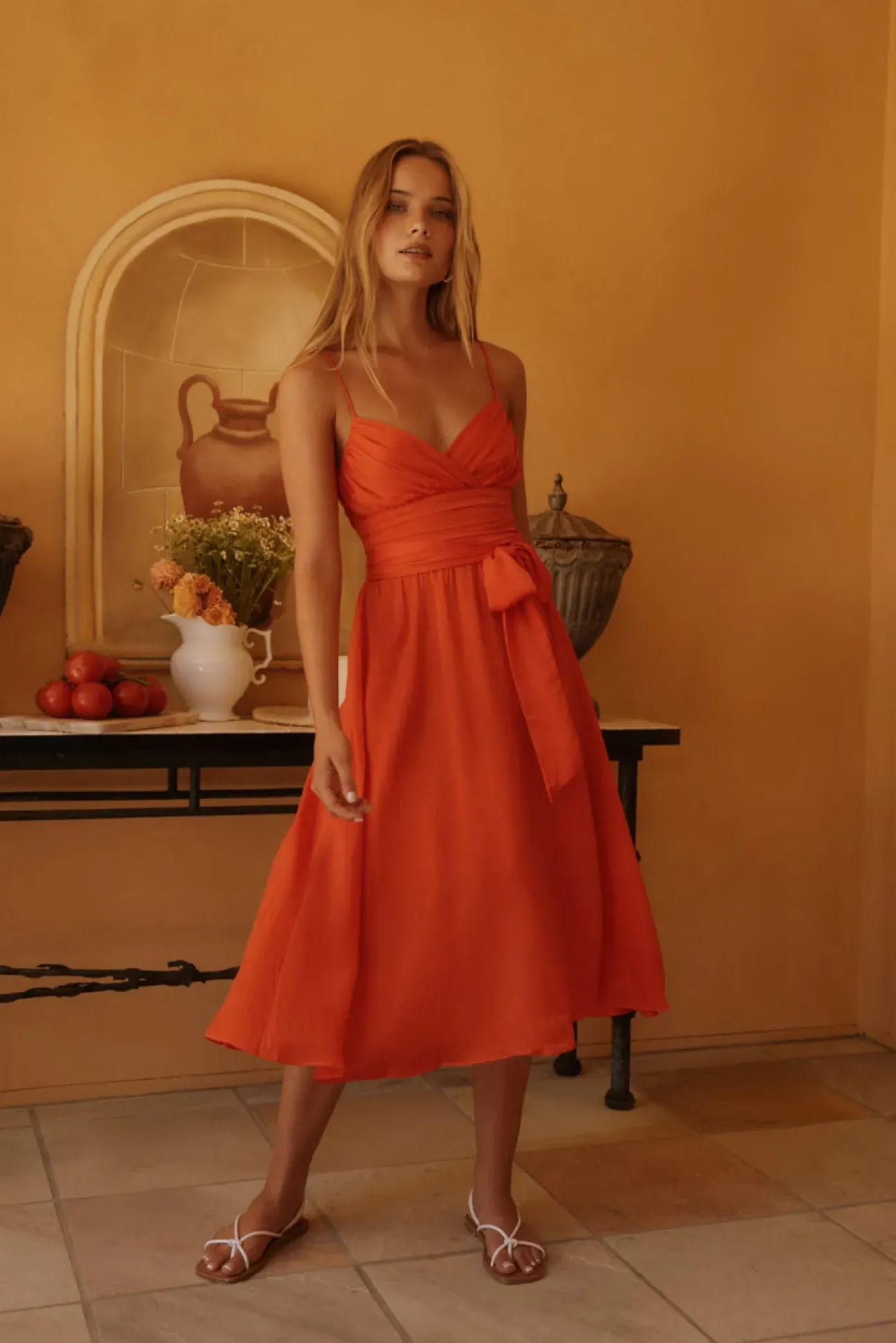 Lu & Lux Maxi Dress Red