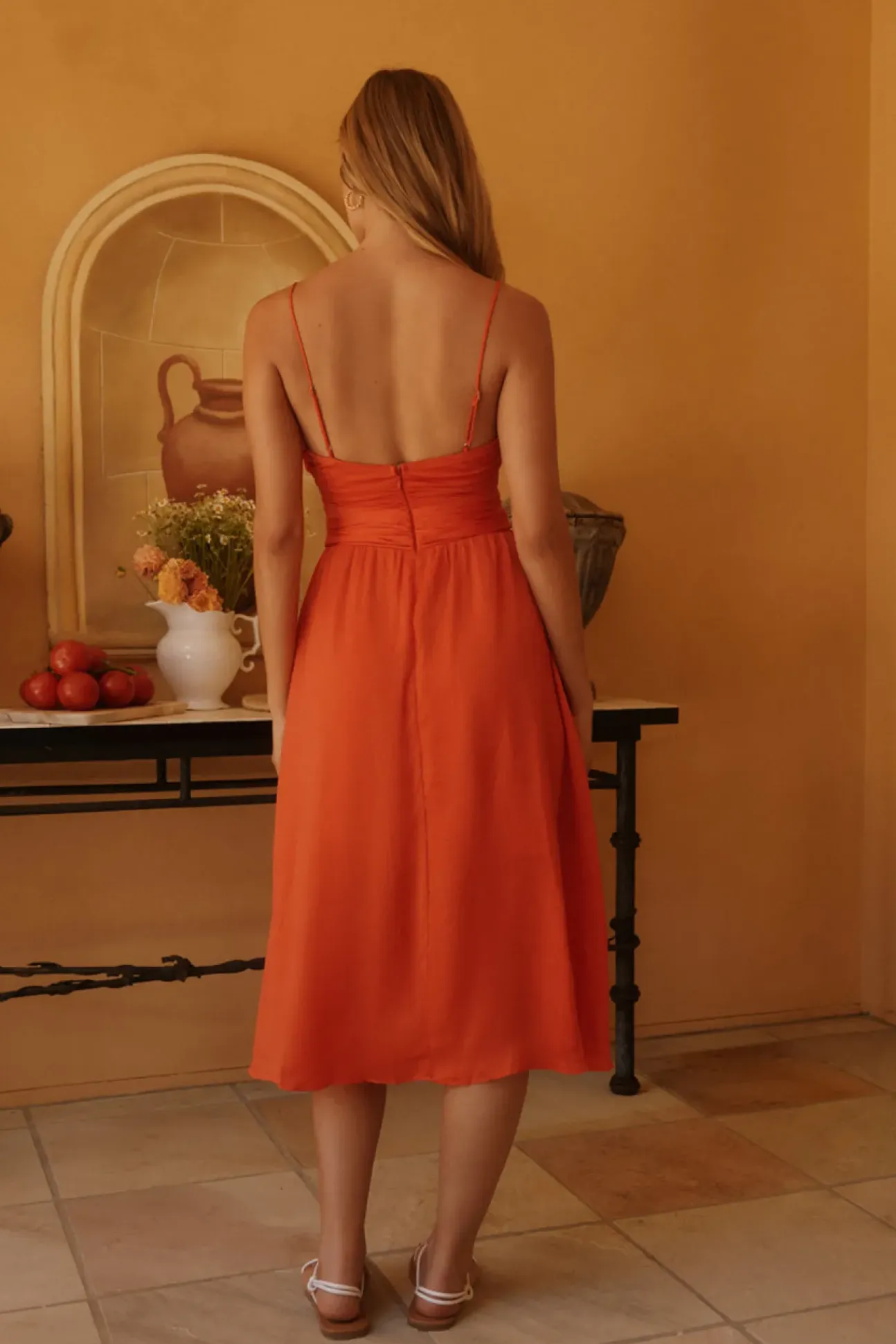 Lu & Lux Maxi Dress Red