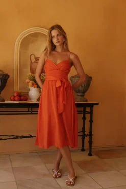Lu & Lux Maxi Dress Red