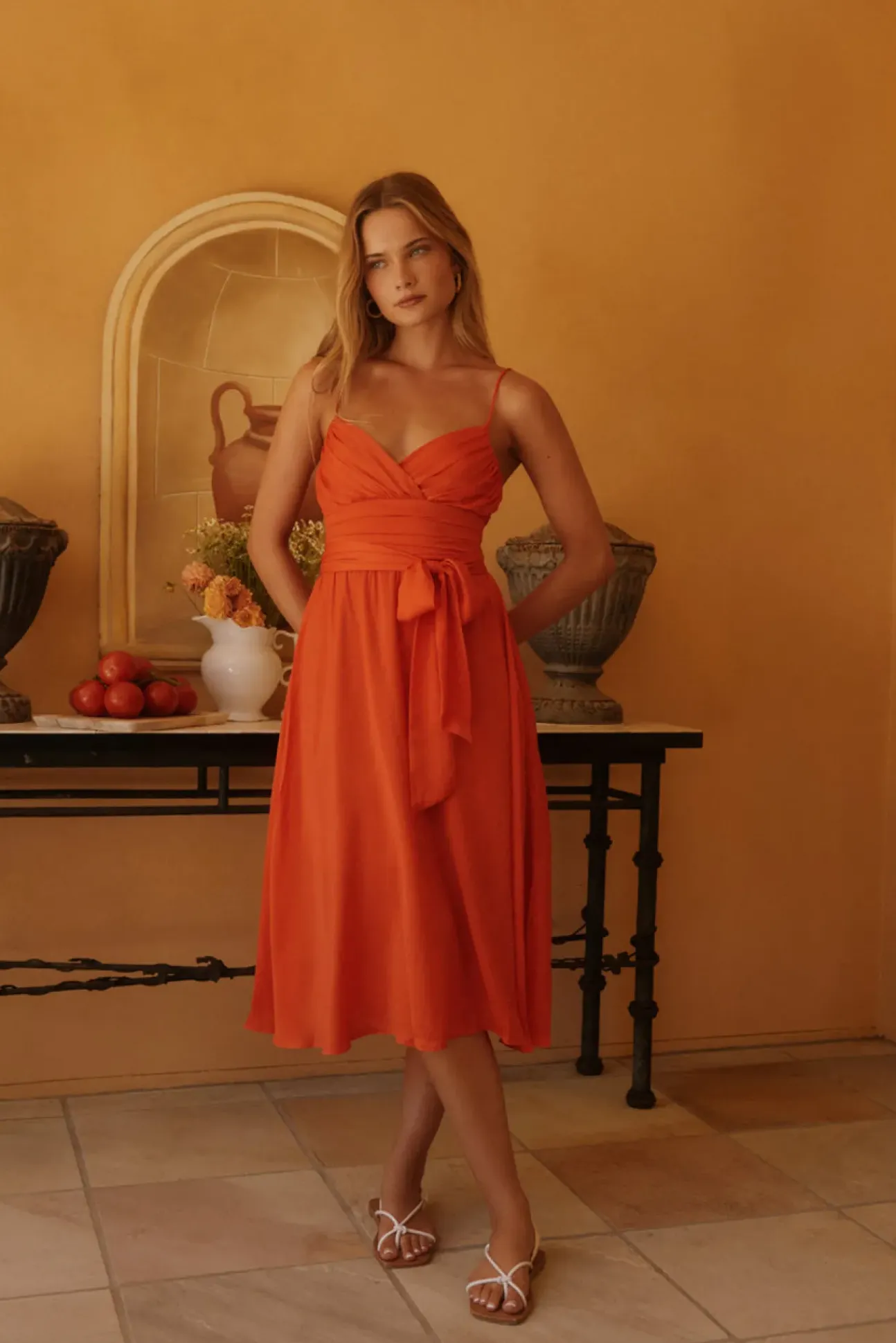 Lu & Lux Maxi Dress Red
