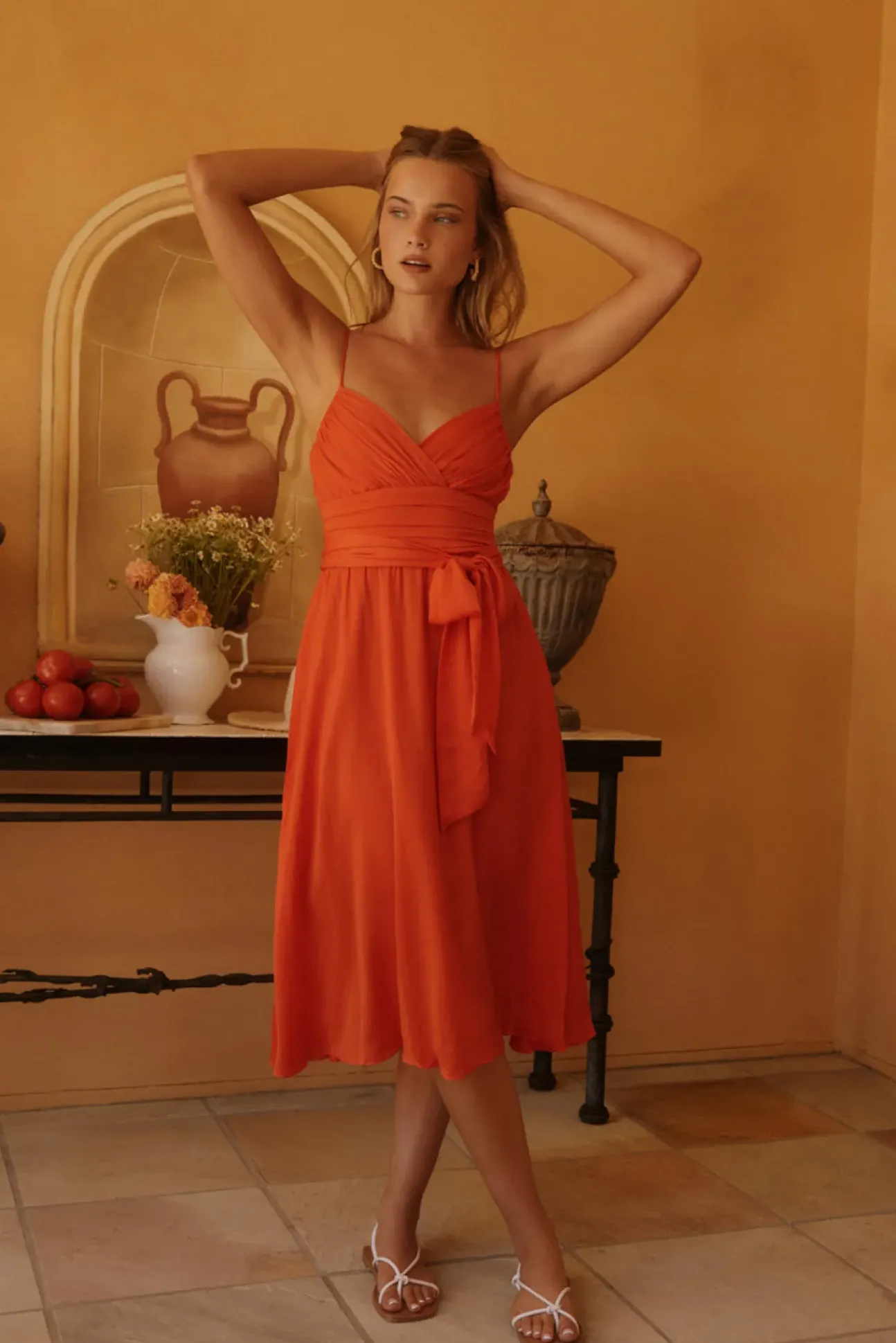 Lu & Lux Maxi Dress Red