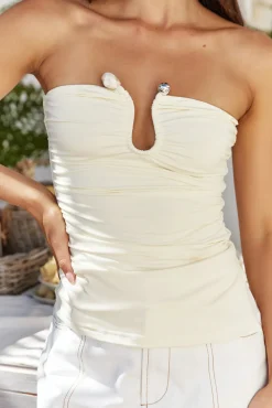 Luna Loves Strapless Top