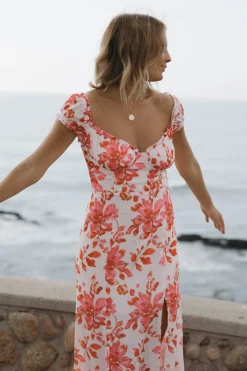 Made For Me Midi Dress Pink