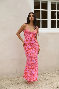 Majorca Memories Maxi Dress Pink
