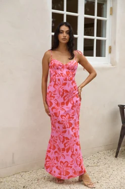 Majorca Memories Maxi Dress Pink