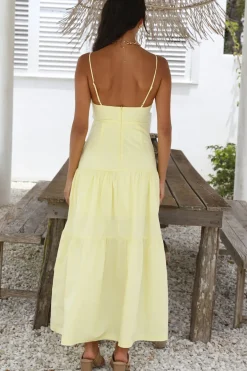 Make It Natural Maxi Dress Yellow